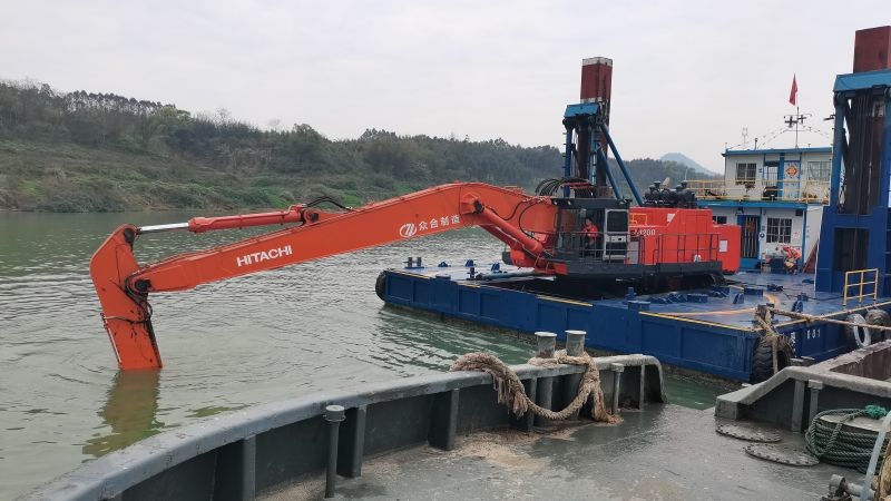 CE 16 Meters Long Reach Excavator Booms Durable For Hitachi ZX200