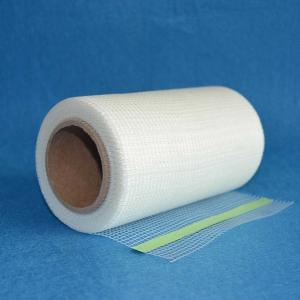China Wall Gap Jointed Adhesive Mesh Tape 9x9 75g/M2 90m Roll wholesale