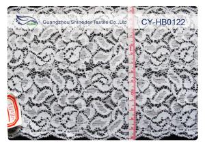 China Fashion Cotton Nylon Lace Fabric Water Soluble , 15cm Width CY-HB0122 wholesale