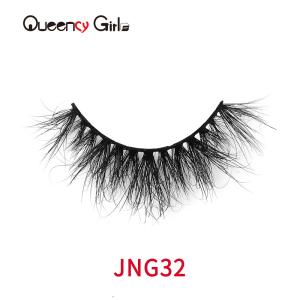 China Cruelty Free Invisible Band Eyelashes , Black 16mm Strip Lashes wholesale