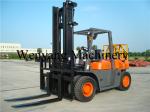 Pneumatic 7T Diesel Powered Forklift 4x4 Forklift 1220*150*65mm Fork Dimension