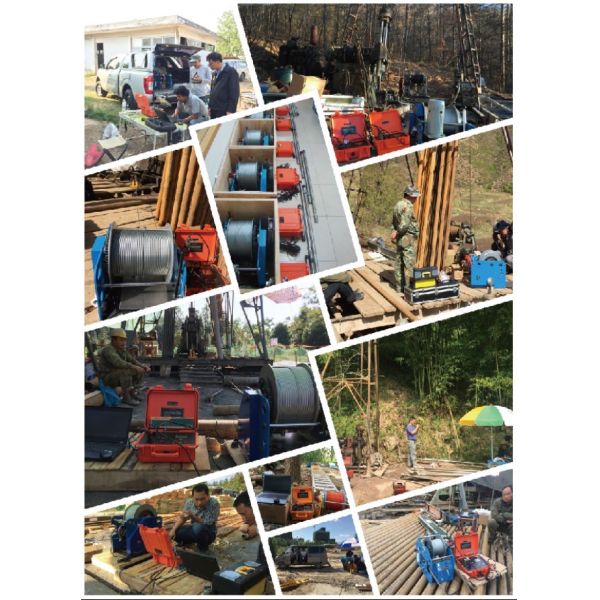 Geophysical Well Logging System with 0～9999.99m Depth 3600 P/m Pulse Count and -10℃~ +50℃ Working Temperature Range