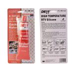 ISO9001 Certified Red Acid RTV Silicone Gasket Maker 85g For Sealing Application