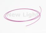 Purple Color Simplex Fiber Optic Cable Single Mode With Fiber Protection Sleeve