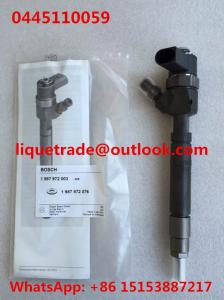 China BOSCH Common Rail Injector 0445110189 , 0 445 110 189 , 0445110190 for Mercedes Benz A6110701487 A6110701687 wholesale