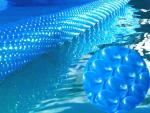 500um Blue Swimming Pool Solar Cover Heating Blanket For Above Ground Private