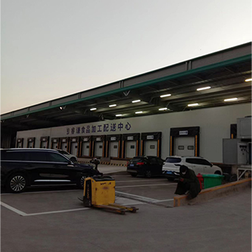 Wind-Resistant Level-11 Industrial Sectional Overhead Door For Parcel Sorting Centers