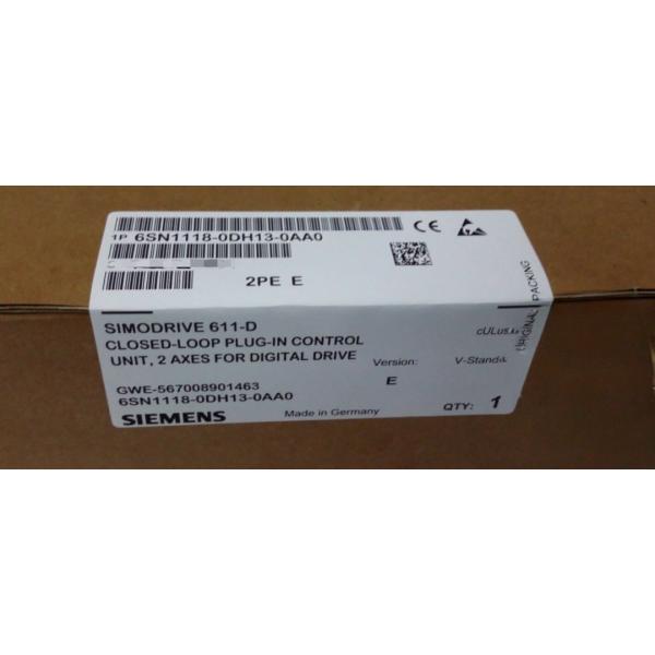 Siemens 6SN1118-0DH13-0AA0 SIMODRIVE 611 Control Unit, 2-Axis, n-Set, with DMS