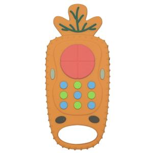 China Silicone Dentition Carrot Remote Control Teether MHC Baby Toy on sale