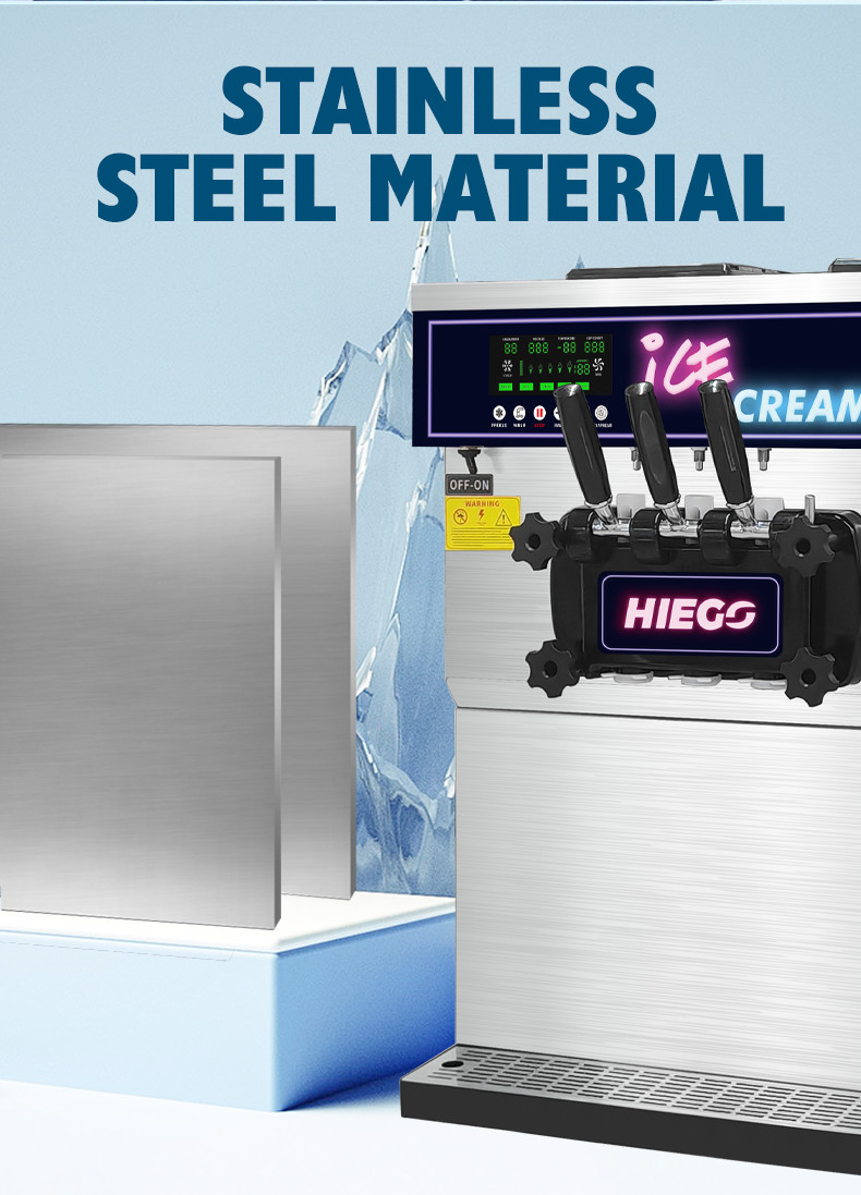 Mobile Gelato Maker Commercial 36l Hotel Commercial Ice Cream Machine