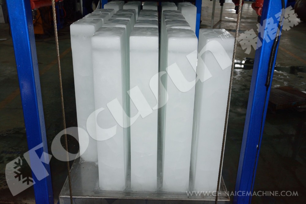Refrigeration Block Ice Machine With Video Outgoing-Inspection In Market