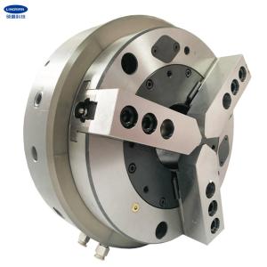 China Stainless Steel CNC Lathe Chuck , Three Jaws Air Operated Chuck wholesale