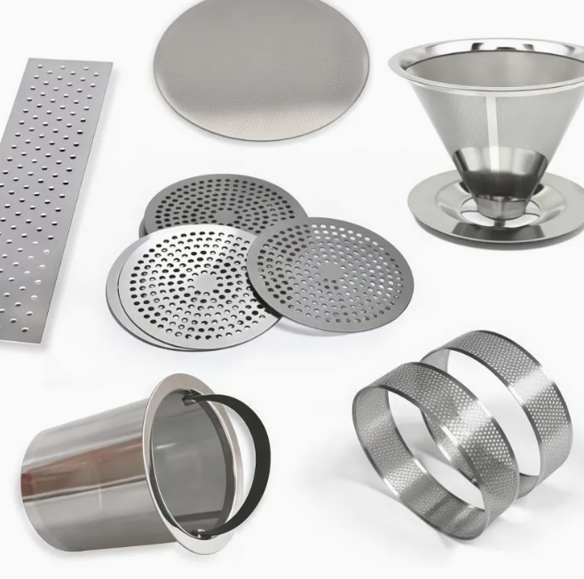 Customized Corrosion Resistant Etched Metal Mesh Filter Disc for Chemical Processing