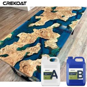 China River Tables Deep Pour Epoxy Resin 2/1 Thick Cast Resin And Hardener wholesale