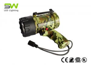 China 3W 300 Lumen Waterproof Rechargeable Spotlight With Wall Charger , Car Charger wholesale
