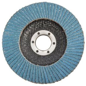 China Aluminium Oxide 0.05 Inch Thick 4'' Metal Flap Discs 40 Grit wholesale