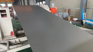 China Alloy 3105 Ral 7047 PVDF Coating Aluminum Sheet 20Gauge x 48'' Pre-painted Aluminum Coil For Patio Cover wholesale