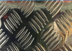 China alloy 3003 5052 High polished Bright slip resistant aluminum chequred plate sheets wholesale