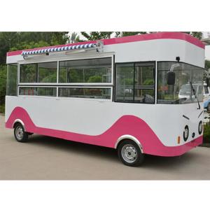 China Variety Specifications Mobile Fast Food Truck with Custom Black Milk Raw Material wholesale
