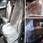Disposable Seat Covers, Car Disposable Universal Pla Seat Covers for Airplane