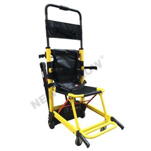 China Disable Electric Stair Climbing Wheelchair Stretcher Detachable Lithium Battery wholesale