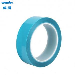 China Rubber Base Wonder PVC Adhesive Tapes Blue Masking Adhesive High Temp Retardant on sale