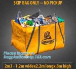 Eco friendly garbage dumpster Bag skip Bag for construction rubbish,High