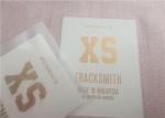 Plane Cold Tear Heat Transfer Clothing Labels With Anti Sublimation Printing
