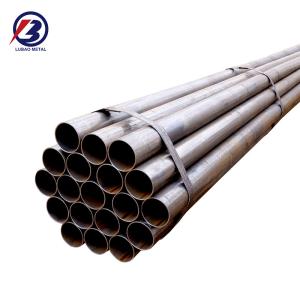 China 2.0-6.0mm Wall Thickness Outlet ASTM A36 Q345 Q235B Straight Seam Welded Steel Pipes for Oil Gas Transportation wholesale