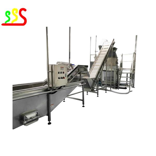 Fresh Apple Customizable Kazakhstan Production Line for Apple Puree in Final BIB