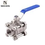 2pc 2 way Internal Thread Ball Valve made of 304 316 Stainless Steel for