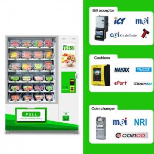China Fresh Healthy Sandwich Vending Machine For Drinks Combo wholesale