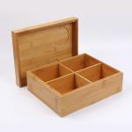 Handmade Large Stash Box - Storage For Herbs and Accessories | 100% Bamboo w