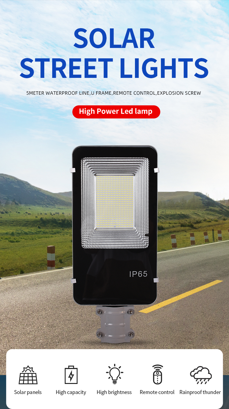 LED solar street light outdoor