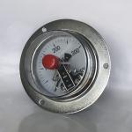 NPT Plastic Electric Contact Pressure Gauges Flange 400 Bar Manometer