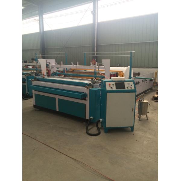 Computerized 3000mm Width Thermal Toilet tissue Paper Roll Slitting Rewinding Machine