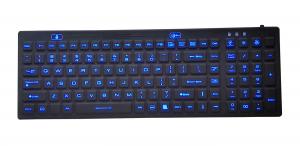 China WEEE hygiene medical silicone keyboard with backlit numbers wholesale