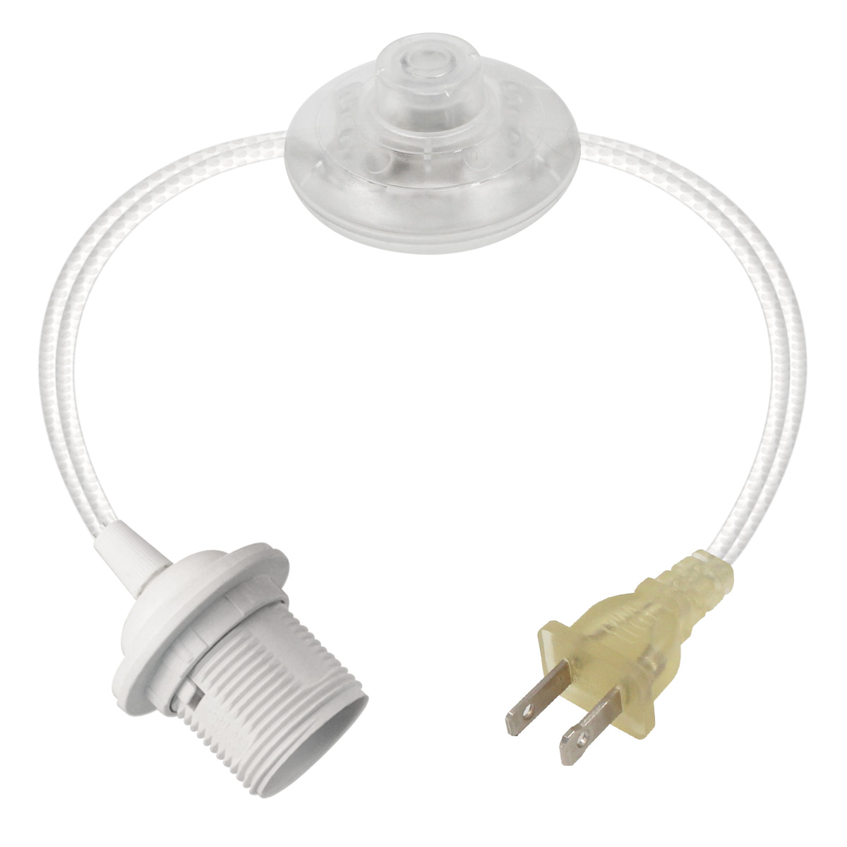 E14 Holder Himalayan Salt Lamp Power Cord with 1.2M Cable Length and 303 On/Off Switc