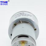 Long Shaft 50mm DC Spur Gear Motor 20rpm 50rpm RS 550 High Speed