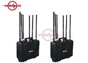 China Rechargeable Battery Mobile Phone Signal Jammer 300W Working For Dangerous Signals wholesale
