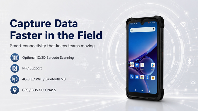 Android Data Collection Tablet 5.7 Inch for Warehouse Stock and Logistics Records