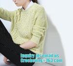 Women Winter Sweater Casual Twisted O-Neck Loose Long Sleeve Sweater Female