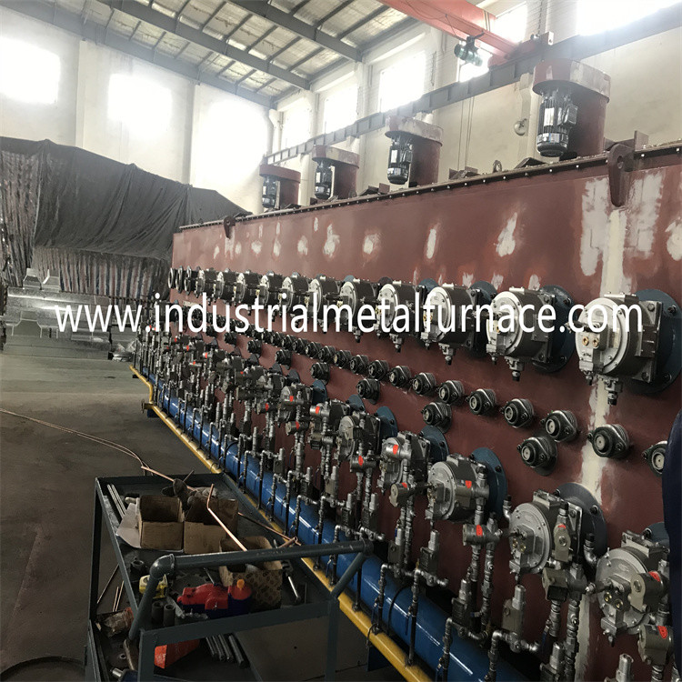 Isothermal Spheroidizing Mesh Belt Furnace Push Rod Electric Annealing Furnace