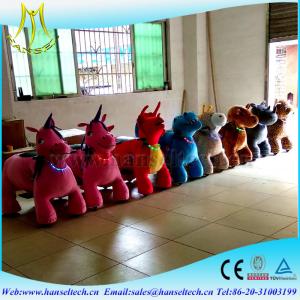 China Hansel coin operated Animated Electronic Plush Toys Kiddie Rides Cheap Go Karts For Sale wholesale