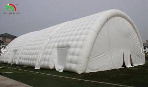 China Outdoor Large Inflatable Event Party Garage Hangar Shelter Tent Giant Blow Up Inflatable Tunnel Building wholesale