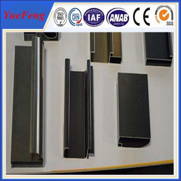 Quality extruded aluminium structural/steps/roller/curtain rail sliding for vertical blinds for sale