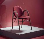 Customized Size Hotel Restaurant Furniture Metal Solid Wood Fabric Dining Chair