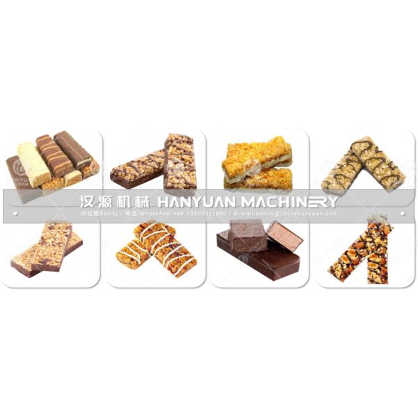 Customization Nutrition Bar Production Line / Cutting Edge Snack Bar Manufacturing Machine