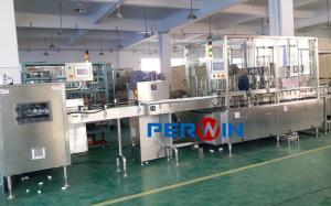 China 30ml Spray Bottles Automatic Filling Line With Labeling Machine wholesale