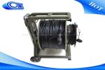 Black Military Tactical Fiber Optic Cable Part With ODVA LC Waterproof Connector